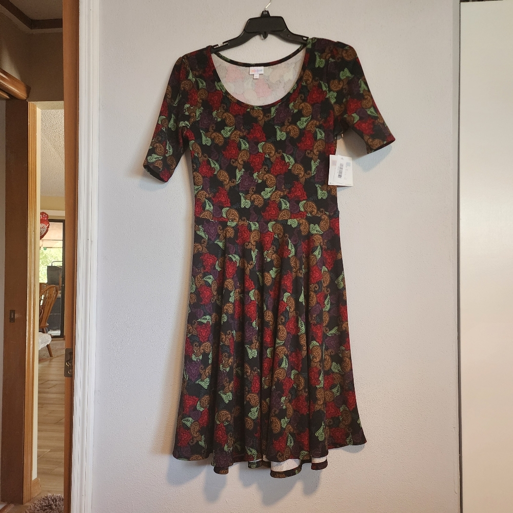 NWT LulaRoe XL Dress Paisley